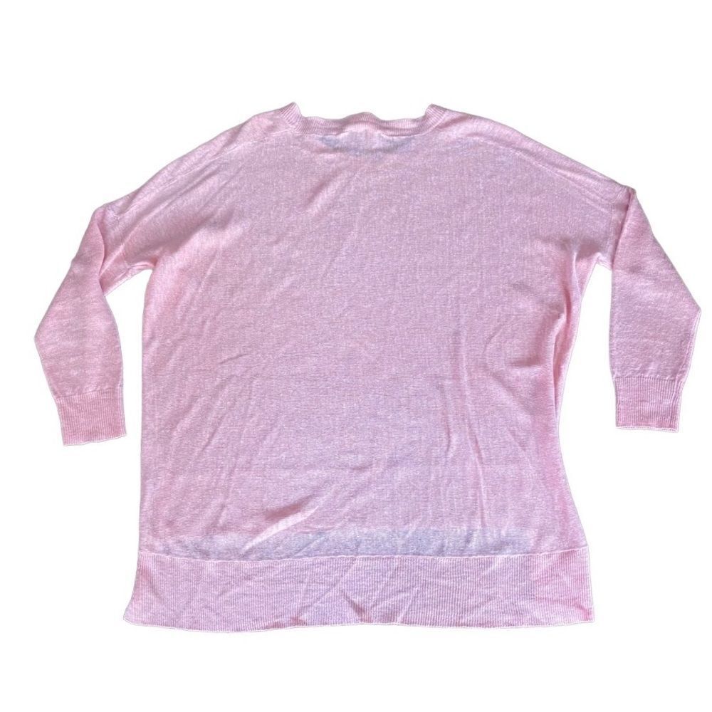 Eileen Fisher Sweater Linen Lightweight Small